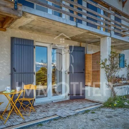 Appartement De Plain-Pied En Montagne Avec Vue Merveilleuse Sur Le Massif De Belledonne Saint Bernard du Touvet Bagian luar foto