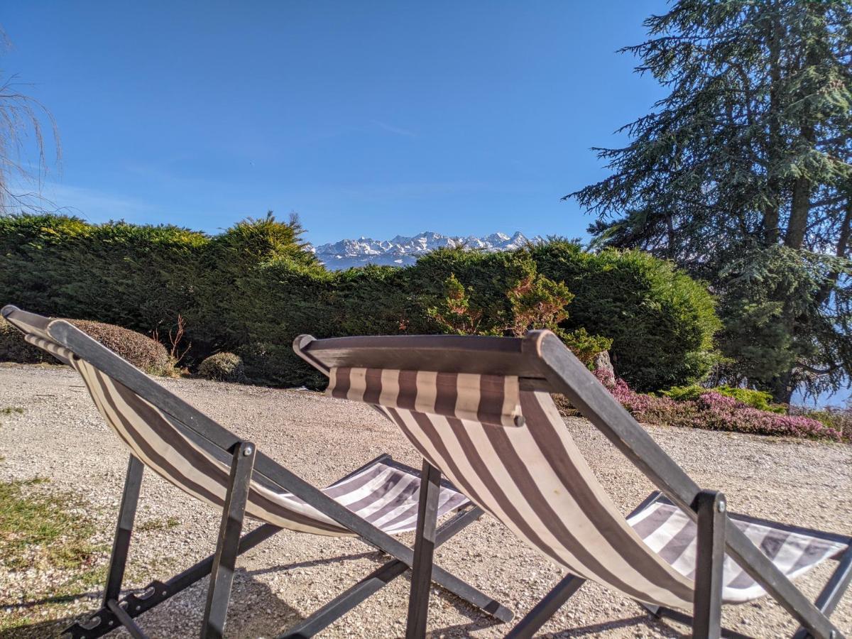 Appartement De Plain-Pied En Montagne Avec Vue Merveilleuse Sur Le Massif De Belledonne Saint Bernard du Touvet Bagian luar foto